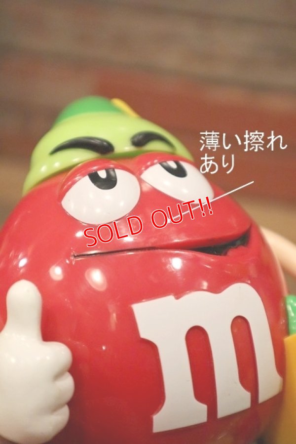 画像6: ct-230101-15 Mars / M&M's Santa's Lil' Elf Candy Dispenser Red