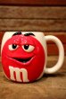 画像1: ct-230101-15 Mars / M&M's 2003 Ceramic Mug Red  (1)