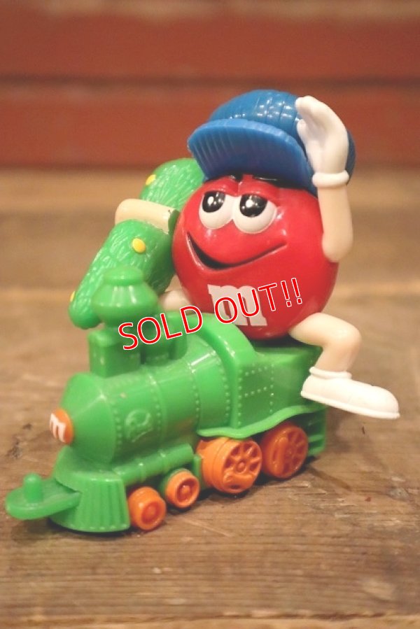 画像1: ct-230101-15 Mars / M&M's 2000's Train Candy Container Topper