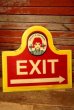 画像1: dp-230101-42 WENDY'S / Drive-Thru Sign "EXIT" (1)