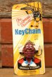 画像1: ct-221201-53 California Raisins / 1987 PVC Keychain  "Justin X. Grape" (1)