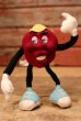 画像1: ct-221201-53 California Raisins / 1980's Soft Bendable "Justin X. Grape" (1)