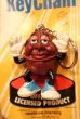 画像2: ct-221201-53 California Raisins / 1987 PVC Keychain  "Justin X. Grape" (2)