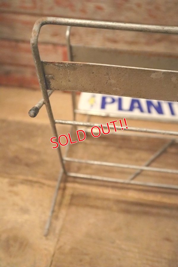 画像8: ct-230101-17 PLANTERS / MR.PEANUT 1970's-1980's Counter Display Wire Rack