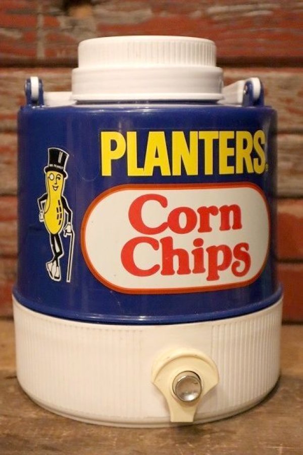 画像1: ct-230201-26 PLANTERS / MR.PEANUT 1970's Corn Chips Picnic Jug