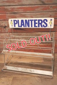 ct-230101-17 PLANTERS / MR.PEANUT 1970's-1980's Counter Display Wire Rack