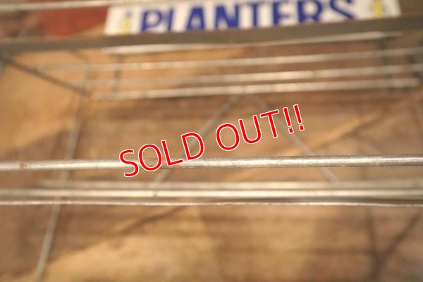 画像10: ct-230101-17 PLANTERS / MR.PEANUT 1970's-1980's Counter Display Wire Rack