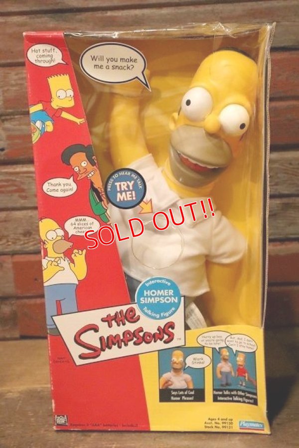 画像1: ct-230101-06 Homer Simpson / Playmates 2000 Talking Doll