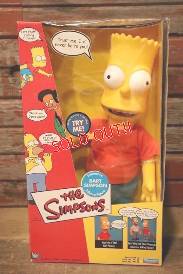 画像1: ct-230101-06 Bart Simpson / Playmates 2000 Talking Doll