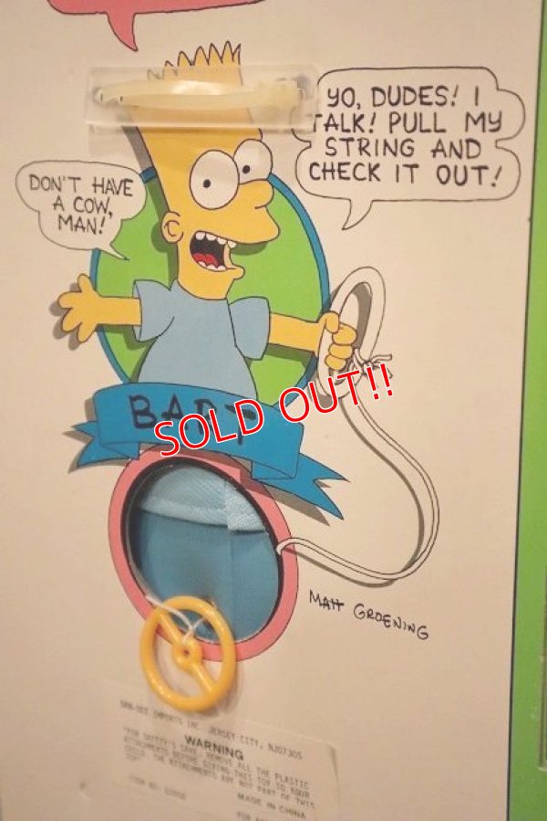 画像11: ct-230101-06 Bart Simpson / DAN-DEE 1990 Talking Doll