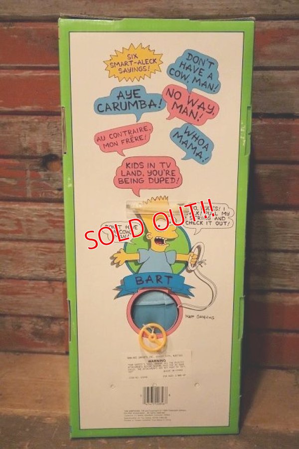 画像9: ct-230101-06 Bart Simpson / DAN-DEE 1990 Talking Doll