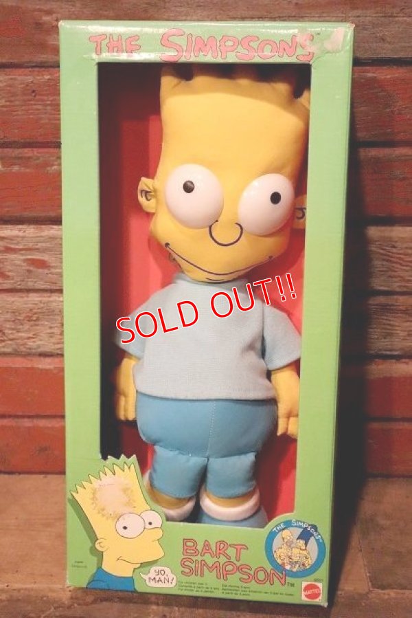 画像1: ct-230101-06 Bart Simpson / MATTEL 1990 Cloth Doll