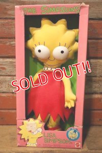 ct-230101-06 Lisa Simpson / MATTEL 1990 Cloth Doll
