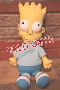 ct-230101-06 Bart Simpson / DAN-DEE 1990 Cloth Doll