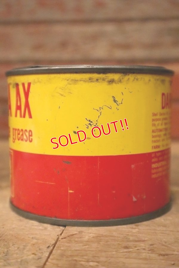 画像4: dp-230201-19 SHELL / 1960's DARINA AX Grease Can