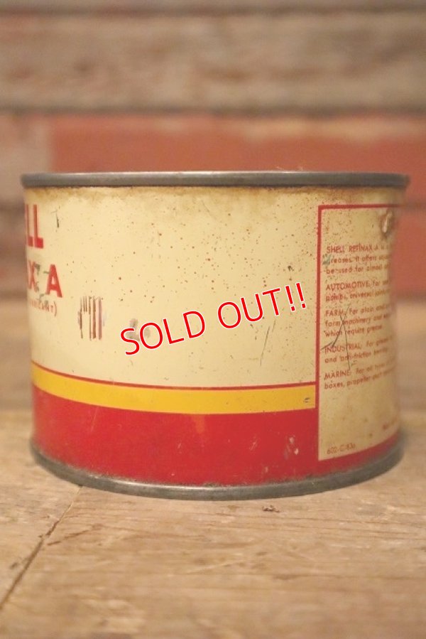 画像4: dp-230201-18 SHELL / 1950's RETINAX A Grease Can