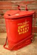 画像1: dp-230201-46 EAGLE / 1940's-1950's Waste Trash Can (1)