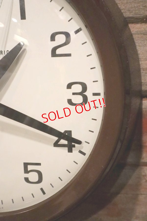 画像4: dp-230201-37 GENERAL ELECTRIC / 1960's Wall Clock