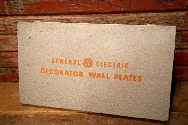 画像1: dp-230201-40 GENERAL ELECTRIC / DECORATOR WALL PLATES Metal Box
