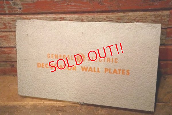 画像1: dp-230201-40 GENERAL ELECTRIC / DECORATOR WALL PLATES Metal Box