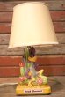 画像2: ct-230101-16 Road Runner / HOLIDAY FAIR 1970's Table Lamp (2)