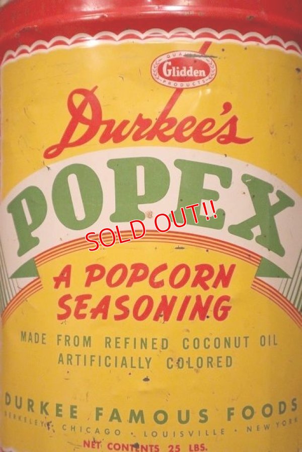 画像2: dp-230201-15 Durkee's POPEX / Vintage Can
