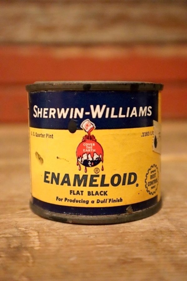 画像1: dp-230201-24 SHERWIN-WILLIAMS / 1950's-1960's ENAMEL OID Can