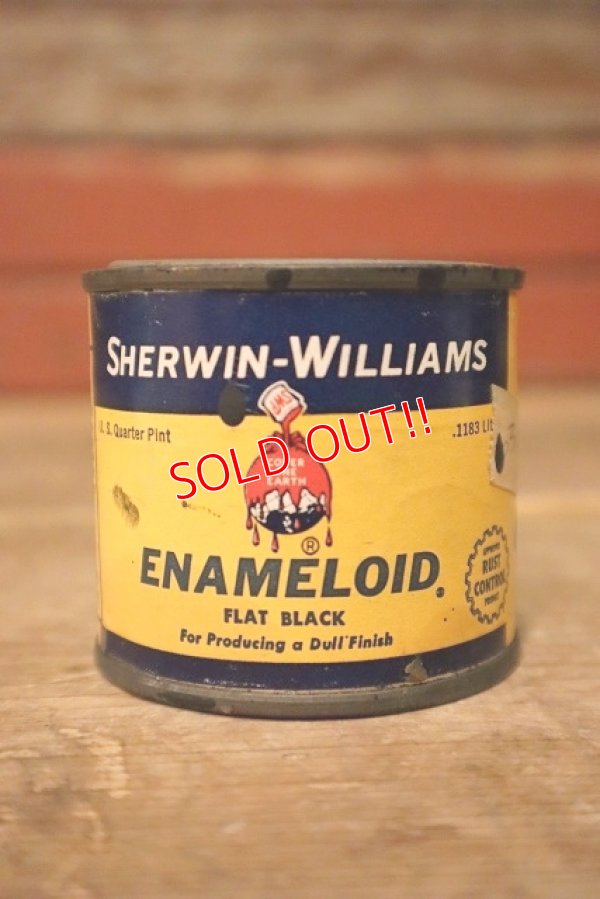 画像1: dp-230201-24 SHERWIN-WILLIAMS / 1950's-1960's ENAMEL OID Can