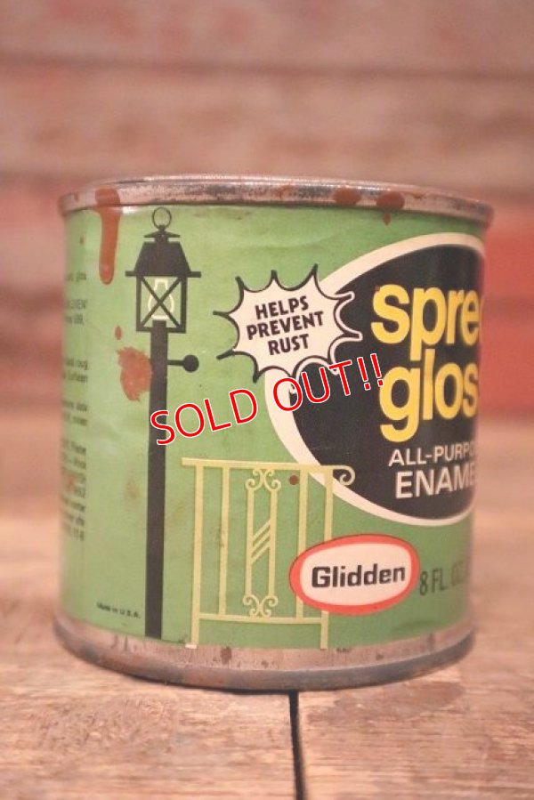 画像3: dp-230201-25 Glidden / spred gloss Vintage Can