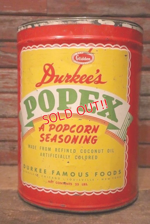 画像1: dp-230201-15 Durkee's POPEX / Vintage Can