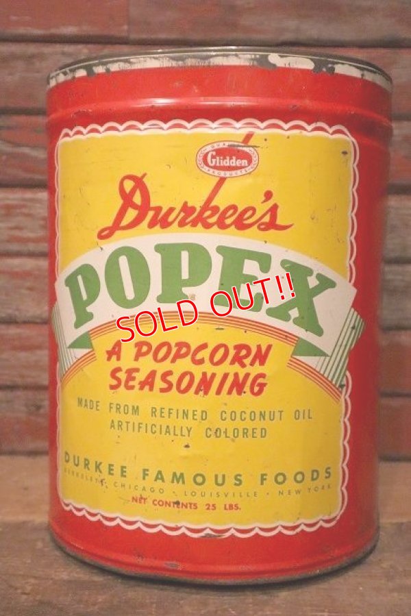 画像1: dp-230201-15 Durkee's POPEX / Vintage Can