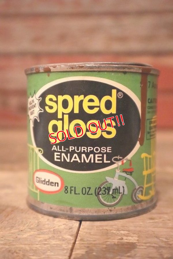 画像1: dp-230201-25 Glidden / spred gloss Vintage Can
