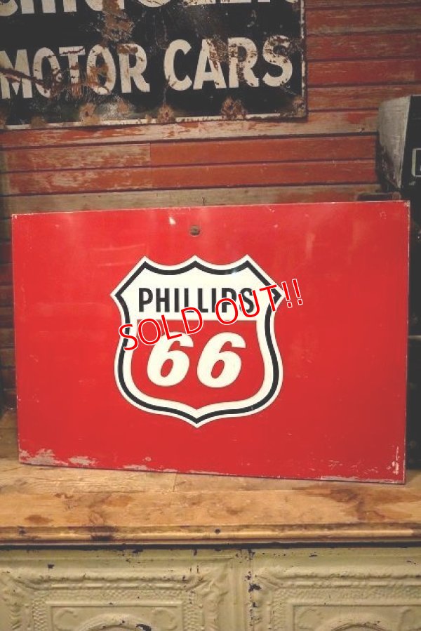 画像1: dp-220501-59 PHILLIPS 66 / Gas Pump Metal Sign