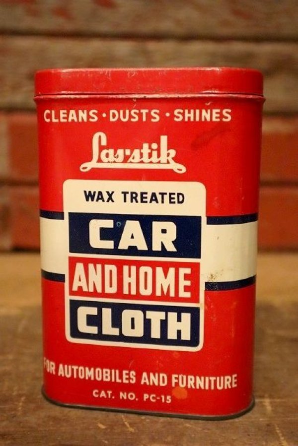画像1: dp-230201-21 Las-stik CAR AND HOME CLOTH / Vintage Can and Cloth