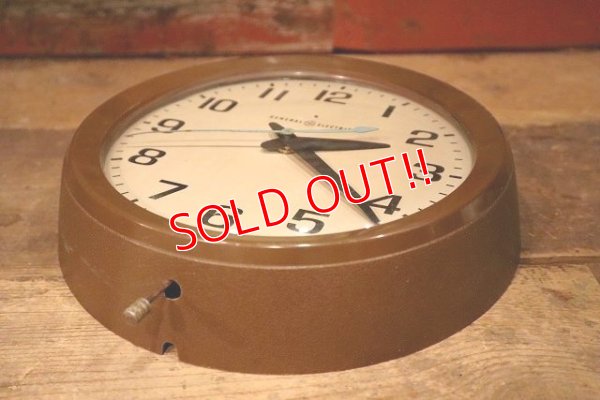 画像7: dp-230201-35 GENERAL ELECTRIC / 1960's Wall Clock