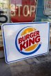 画像1: dp-230101-67 BURGER KING / Large Road Sign (1)