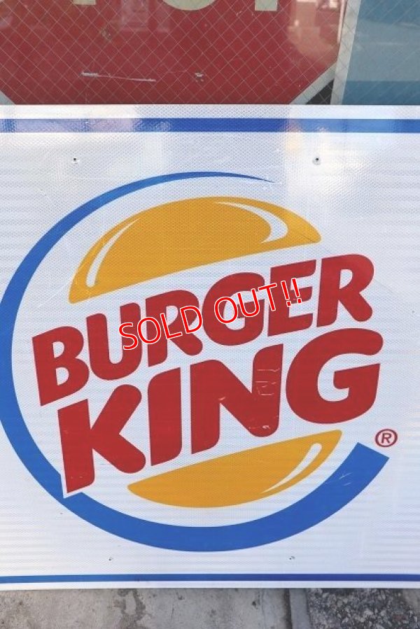 画像2: dp-230101-67 BURGER KING / Large Road Sign