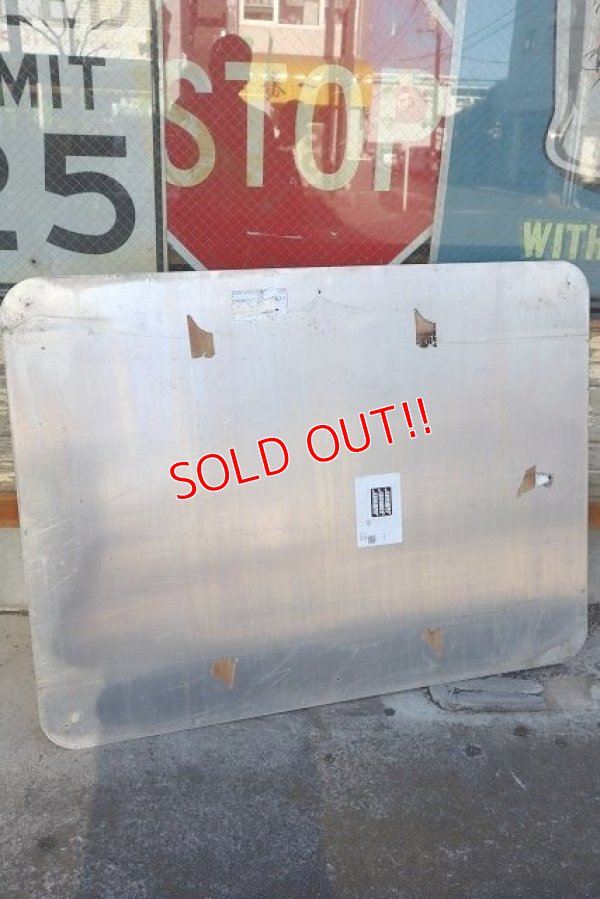 画像6: dp-230101-69 SUBWAY / Large Road Sign