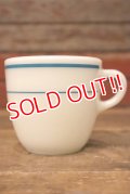 kt-220101-04 PYREX / 1970's U.S.NAVY Blue Band Mug