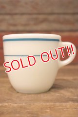 kt-220101-04 PYREX / 1970's U.S.NAVY Blue Band Mug