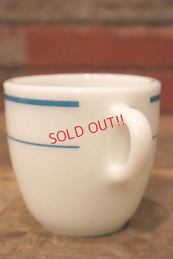 画像5: kt-220101-04 PYREX / 1970's U.S.NAVY Blue Band Mug