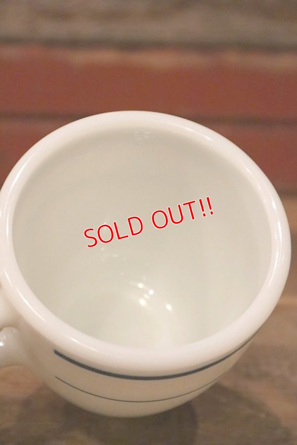 画像7: kt-220101-04 PYREX / 1970's U.S.NAVY Blue Band Mug