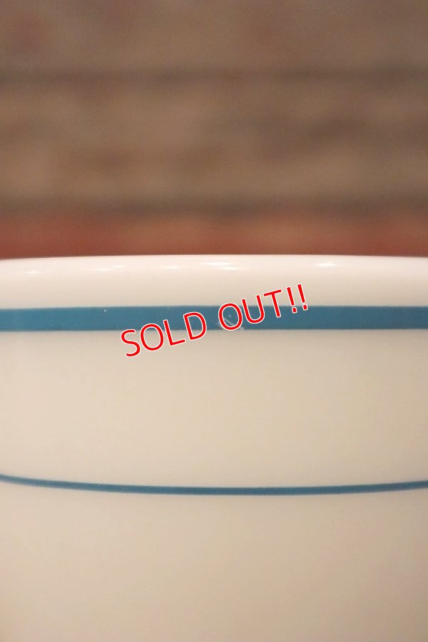 画像4: kt-220101-04 PYREX / 1970's U.S.NAVY Blue Band Mug