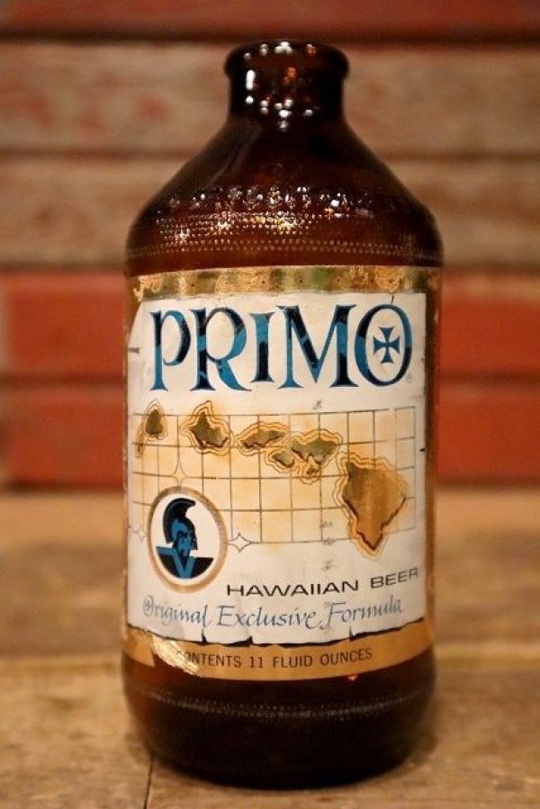 画像1: dp-230301-16 PRIMO HAWAIIAN BEER / 1960's 11 FL.OZ Bottle (E)