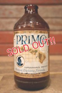 dp-230301-16 PRIMO HAWAIIAN BEER / 1960's 11 FL.OZ Bottle
