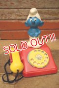 ct-230301-10 SMURF / 1980's Phone Toy