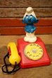 画像1: ct-230301-10 SMURF / 1980's Phone Toy (1)