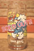 ct-230301-33 SMURF / Hardee's 1983 "BAKER SMURF" Glass