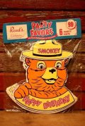 ct-230201-13 Smokey Bear / 1970's 6 Party Hats