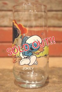 ct-230301-32 SMURF / Hardee's 1982 "JOKEY" Glass